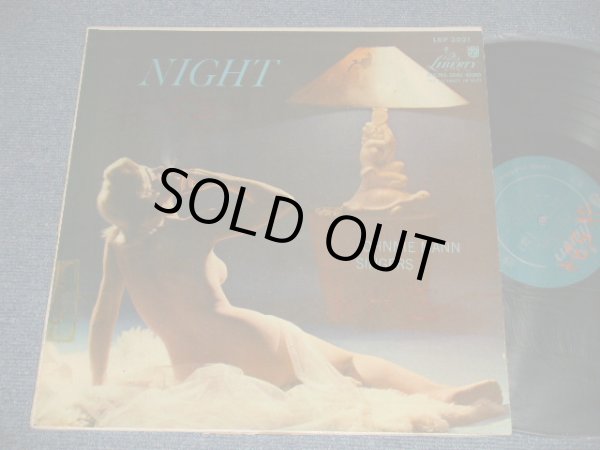 画像1: JOHNNY MANN SINGERS - NIGHT(Ex++/VG+++ WOL;えＤＳＰ) / 1956 US AMERICA ORIGINAL 1st Press "TURQUISE Label" MONO Used LP