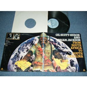 画像: GIL SCOTT-HERON and MILT JACKSON - FROM SOUTH AFRICA TO SOUTH CAROLINA (Ex+/Ex+++) / 1975 US AMERICA ORIGINAL Used LP