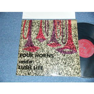 画像: RUSS GARCIA ORCHESTRA - FOUR HORNS AND A LUSH LIFE (Ex++/Ex+) / 1956 US AMERICA ORIGINAL "MAROON with SILVER PRINT Label" MONO Used LP