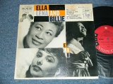 画像: ELLA FITZGERALD, LENA HORNE, BILLIE HOLIDAY with Teddy Wilson And His Orchestra - ELLA, LENA AND BILLIE (Ex-/Ex- Looks:Ex+++)  /  1958 US AMERICA ORIGINAL"6 EYES Label"  Used10" LP