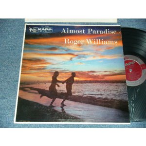 画像: ROGER WILLIAMS - ALMOST PARADISE (Ex+++/Ex+++) / 1957 US AMERICA ORIGINAL 1st Press "MAROON with SILVER Print Label" MONO Used LP 