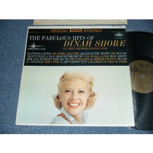 画像: DINAH SHORE  - THE FABULOUS HITS OF (Ex++/MINT-)  / 1962 US AMERICA ORIGINAL 1st Press "GOLD with STARLINE Label" STEREO Used LP 