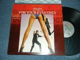 画像: 007 JAMES BOND, SHEENA EASTON - FOR YOUR EYES ONLY (Ex++/MINT-) /1981 US AMERICA ORIGINAL Used LP 