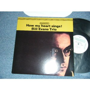 画像: BILL EVANS TRIO -  HOW MY HEART SINGS! (MINT/MINT / 1989 Version US AMERICA REISSUE Used LP  