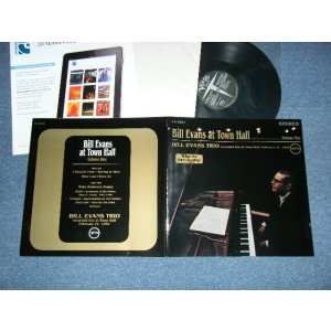 画像: BILL EVANS - AT TOWN HALL VOL.1 (MINT-/MINT)  / 2016 GERMAN REISSUE "180 Gram" Used LP  