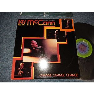 画像: LES McCANN - CHANGE CHANGE CHANGE : LIVE AT THE ROXY (Ex++/Ex+++ CUT OUT) / 1977 US AMERICA ORIGINAL Used LP