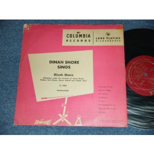 画像: DINAH SHORE - DINAH SHORE SINGS (Ex++/Ex++ EDSP) / 1949 US AMERICA ORIGINAL Used 10" LP