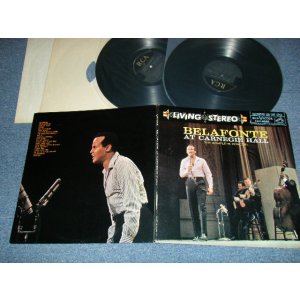 画像: HARRY BELAFONTE - AT CARNEGIE HALL  (Ex+++/Ex++ STOL) / 1959 US AMERICA ORIGINAL STEREO  Used 2-LP's