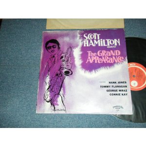 画像: SCOTT HAMILTON QUARTET - THE GRAND APPEARANCE (Ex++/MINT-)  / 1979 US AMERICA ORIGINAL Used LP  