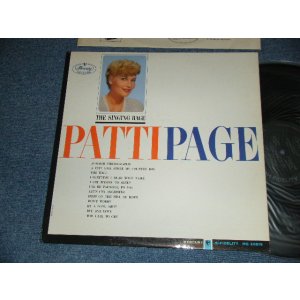 画像: PATTI PAGE   - THE SINGING RAGE (Ex++/Ex+++ Looks:MINT- EDSP) / 1963 US AMERICA ORIGINAL "PROMO STAMP" 1st Press "BLACK wirg SILVER PRINT Label" MONO Used LP 