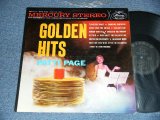 画像: PATTI  PAGE - GOLDEN HITS (Ex++/Ex+ Looks:Ex) / 1960 US AMERICA ORIGINAL 1st Press "BLACK with SILVER PRINT Label" STEREO Used LP 