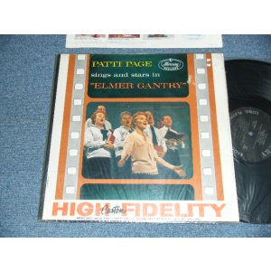 画像: PATTI PAGE - SINGS and STARS IN ELMER GANTRY (MINT-/Ex+++) /1960 US AMERICA ORIGINAL "BLACK with SILVER Print Label" MONO Used LP