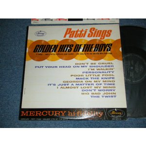 画像: PATTI PAGE - GOLDEN HITS OF THE BOYS (Ex+/Ex++ TEAROL) /1963 US AMERICA ORIGINAL "BLACK with SILVER Print Label" MONO Used LP