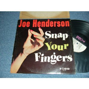 画像: JOE HENDERSON - SNAP YOUR FINGERS (Ex++/MINT-~Ex+++ EDSP) /  1962 US AMKERICA ORIGINAL MONO Used LP 