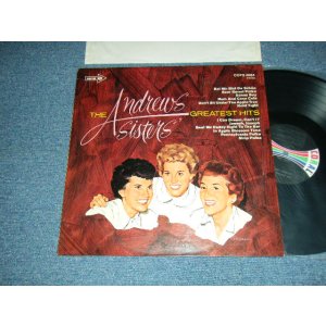画像: THE ANDREWS SISTERS - GREATEST HITS (Ex++/MINT-) / 1967 GERMANY ORIGINAL 1st PRESS "BLACK with RAINBOW CENTER Label" STEREO Used LP
