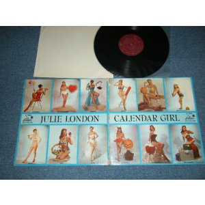 画像: JULIE LONDON - CALENDAR GIRL (Ex, Ex++/Ex+) / 1956 US AMERICA ORIGINAL MONO "MAROON  LABEL" Used LP