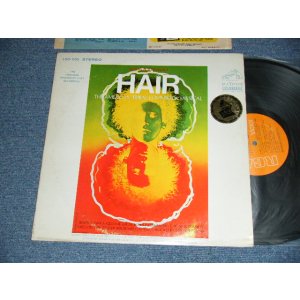 画像: ORIGINAL CAST / Various - HAIR  (Ex+/MINT-) / 1969-1971 Version US AMERICA RE-PRESS / 2nd PRESS "ORANGE Label" Used LP