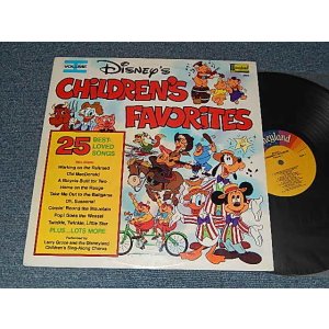 画像: Larry Groce And The Disneyland Children's Sing-Along Chorus - Disney's Children's Favorites Volume I (Ex++/Ex+++) / 1979 US AMERICA ORIGINAL Used LP 