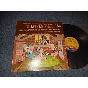 画像: Sterling Holloway With Camarata - Three 3 Little Pigs Stories And Songs Of Walt Disney's  (Ex++/Ex+++) / 1980 Version US AMERICA RE-PRESS Used LP 