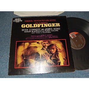 画像: 007 JAMES BOND, JOHN BARRY, SHIRLIE BASSEY - GOLDFINGER (Ex+/MINT-)  /1973 Version UK ENGLAND REISSUE STEREO Used LP 