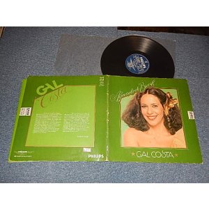 画像: GAL COSTA - AQUAREALA DO BRAZIL (With POSTER Style LYRIC SHEET) (Ex++/MINT-)  / 1980 BRAZIL ORIGINAL Used LP 