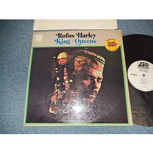 画像: RUFUS HARLEY - KING/QUEEN (Ex++/MINT-) /1970 US AMERICA ORIGIAN "WHITE LABEL PROMO" Used LP