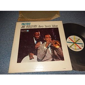 画像: JOE WILLIAMS / HARRY "SWEETS" EDISON - TOGETHER (Ex/Ex+++ Looks:Ex+ EDSP) / 1961 US AMERICA ORIGINAL 1st Press "WHITE With 3 SPOKES Label" MONO Used LP 