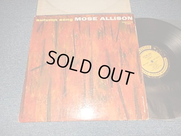 画像1: MOSE ALLISON - AUTUMN SONG (Matrix # A)PRLP-7189A AB RVG B)PRLP-7189B AB RVG) (Recorded By  Rudy Van Gelder Works) Ex++/Ex++) / 1961 US AMERICA ORIGINAL 1st Press "YELLOW Label" MONO Used LP 