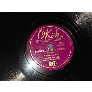 画像: JOHNNY HODGES and His Orchestra - A)DANCE OF THE MOON   B) HOME TOWN BLUES (Ex+/Ex++) / 1939 US AMERICA ORIGINAL Used  78rpm SP