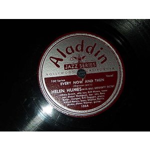 画像: HELEN HUMS (Female Jazzy Singer) BILL DOGGETT - A)EVERY NOW AND THEN   B)BE-BARA-LEBA (Ex+/Ex+) / 1945? US AMERICA ORIGINAL Used  78rpm SP