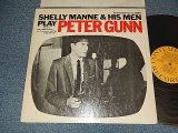 画像: SHELLY MANNE & HIS MEN - PLAY PETER GUNN (MINT-, Ex++/MINT-+) / 1959 US AMERICA ORIGINAL "YELLOW with BLACK PRINT Label"  MONO  Used LP 