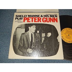 画像: SHELLY MANNE & HIS MEN - PLAY PETER GUNN (MINT-, Ex++/MINT-+) / 1959 US AMERICA ORIGINAL "YELLOW with BLACK PRINT Label"  MONO  Used LP 