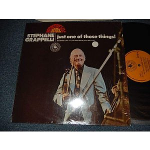 画像: STEPHANE GRAPPELLI - JUST ONE OF THOSE THINGS (MINT-/MINT-) / 1974 Version UK ENGLAND "2nd Press / Repress" Used LP 