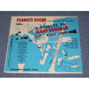 画像: PEANUTS HUCKO and the ALL STARS - PLAY A TRIBUTE TO BENNY GOODMAN / 1956 US ORIGINAL MONO 10" LP 