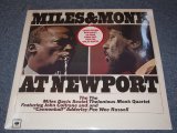 画像: MILES DAVIS & THELONIOUS MONK - MILES & MONK AT NEW PORT  /  US Reissue 180 glam Heavy Weight  Sealed LP  Out-Of-Print 