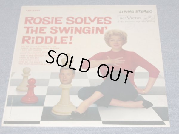 画像1: ROSEMARY CLOONEY - ROSIE SOLVES THE SWINGIN' RIDDLE! ( Ex+/Ex++ ) / 1961 US STEREO ORIGINAL LP