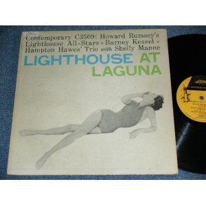 画像: HOWARD RUMSEY'S LIGHTHOUSE ALL-STARS + BARNEY KESSEL + HAMPTON HAWES' TRIO With SHELLY MANNE  - LIGHTHOUSE AT LAGUNA / 1955 US ORIGINAL Custom Label MONO LP 