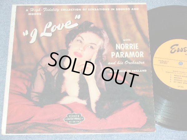画像1: NORRIE PARAMOR - PLAYS SENTSATIONS IN SOUNDS AND MOODS "I LOVE" / 1950'S US ORIGINAL MONO 10 inch LP  