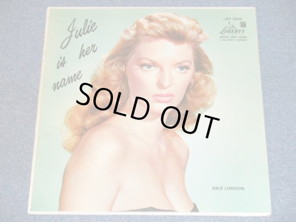 画像1: JULIE LONDON - JULIE IS HER NAME ( DEBUT ALBUM : Ex++,Ex-/Ex++ ) / 1956 MONO 1st PRESS Turquoise Color LABEL LP Glossy Jcaket 