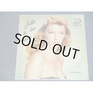 画像: JULIE LONDON - JULIE IS HER NAME ( DEBUT ALBUM : Ex+/Ex++ ) / 1956 MONO 1st PRESS Turquoise Color LABEL LP Unglossy Jcaket 