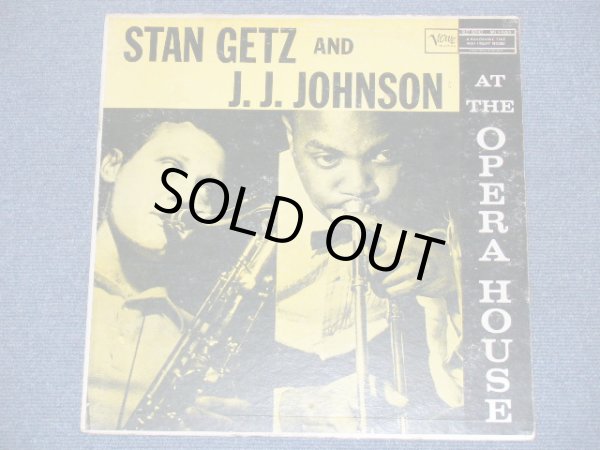 画像1: STAN GETZ and J.J. JAY JAY JOHNSON - AT THE OPERA HOUSE   / 1958 US ORIGINAL MONO LP