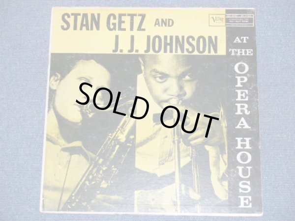 画像1: STAN GETZ and J.J. JAY JAY JOHNSON - AT THE OPERA HOUSE   / 1958 US ORIGINAL MONO LP