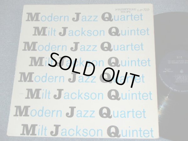 画像1: MODERN JAZZ QUARTET + MILT JACKSON QUARTET -  MODERN JAZZ QUARTET + MILT JACKSON QUARTET /  1960's  US Dark Blue With SILVER Print Label MONO LP 