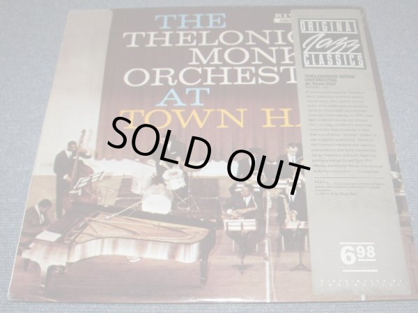 画像1: THELONIOUS MONK - AZT TOWN HALL / US Reissue Sealed LP