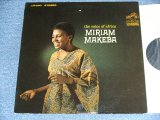 画像: MIRIAM MAKEBA - THE VOICE OF AFRICA / 1964 US ORIGINAL STEREO  Used LP