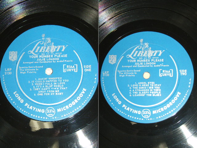 画像: JULIE LONDON - YOUR NUMBER PLEASE ... / 1960 US ORIGINAL MONO LP