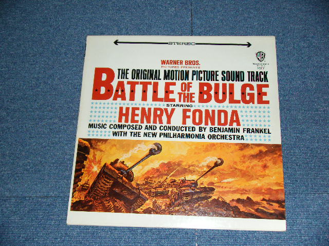 画像1: OST/ BENJAMIN FRANKEL - BATTLE OF THE BULGE / 1965 US ORIGINAL Sereo LP 