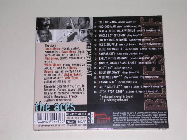 画像: THE ACES - CHICAGO BEAT / 2002 SEALED CD