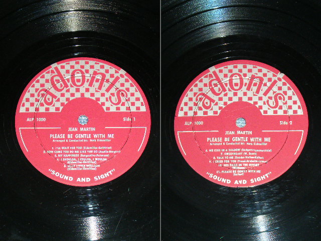 画像: JEAN MARTIN- PLEASE BE GENTLE WITH ME   ( Ex+/Ex++ ) / 1955 US ORIGINAL MONO LP 