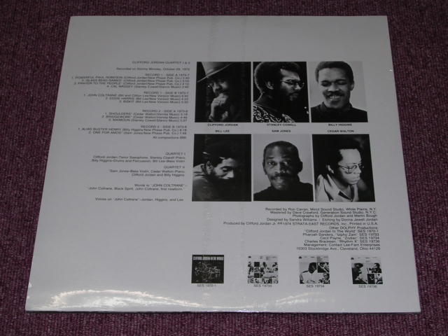 画像: CLIFFORD JORDAN QUARTET - GLASS BEAD GAMES (SEALED)  / US AMERICA REISSUE "BRAND NEW SEALED" 2-LP'S 